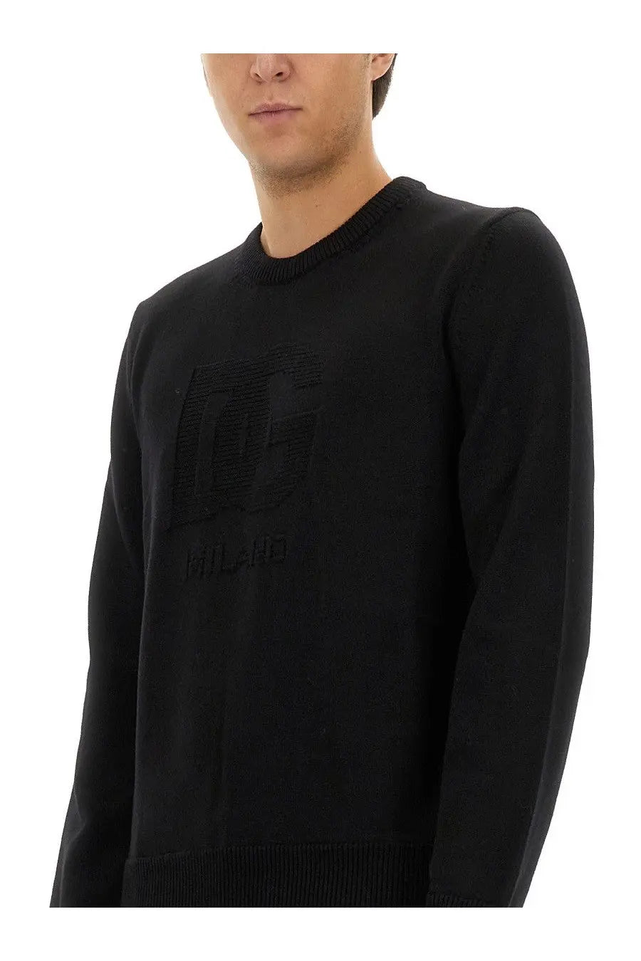Dolce &amp; Gabbana Men's Wool Jersey Black, view 4