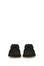Dolce &amp; Gabbana Men's Woven Fabric Derby Shoe Black, view 4