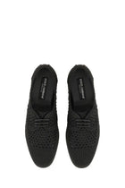 Dolce &amp; Gabbana Men's Woven Fabric Derby Shoe Black, view 6