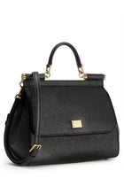 Dolce &amp; Gabbana Women's Handbag Sicily Large Black, view 3