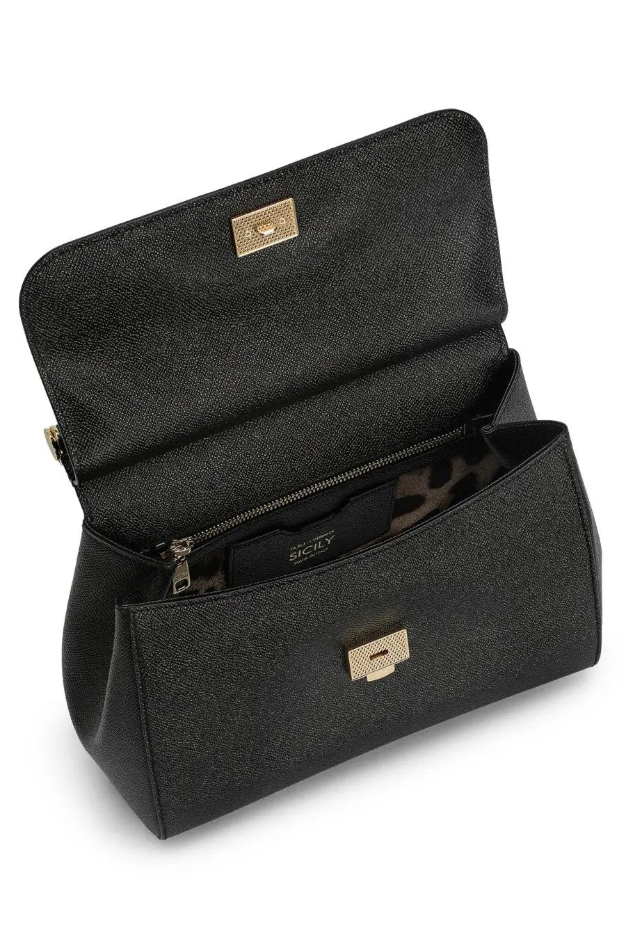 Dolce &amp; Gabbana Women's Handbag Sicily Large Black, view 4