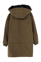 Dolce &amp; Gabbana Women's Cotton Parka Green, view 2