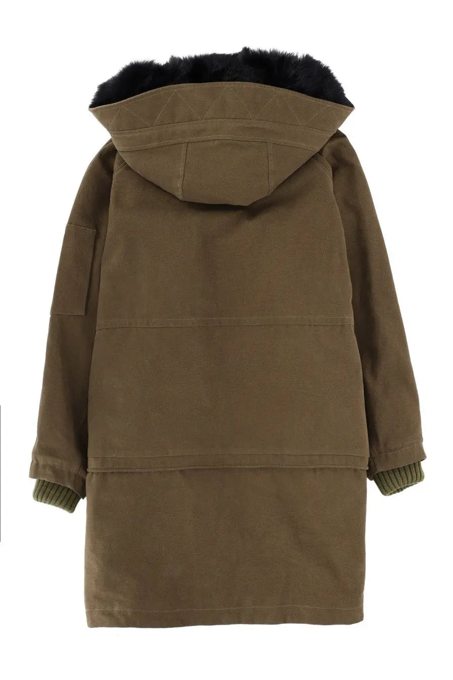 Dolce &amp; Gabbana Women's Cotton Parka Green, view 2