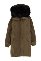Dolce &amp; Gabbana Women's Cotton Parka Green