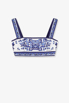Dolce &amp; Gabbana Women's Cotton Top Blue