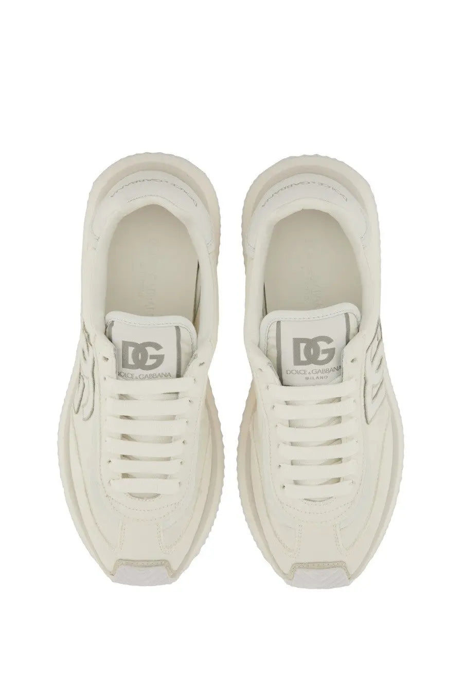 Dolce &amp; Gabbana Women's DG Cushion Sneaker White, view 2