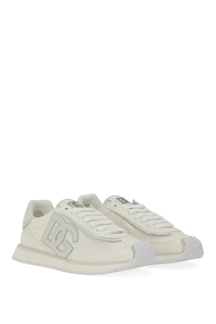 Dolce &amp; Gabbana Women's DG Cushion Sneaker White, view 3