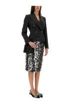 Dolce &amp; Gabbana Women's Dolce Double Breasted Jacket Grey, view 2