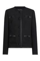 Dolce &amp; Gabbana Women's Double Crepe Single Breasted Jacket Black
