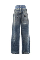 Dolce &amp; Gabbana Women's Double Layer Denim Jeans Blue, view 2