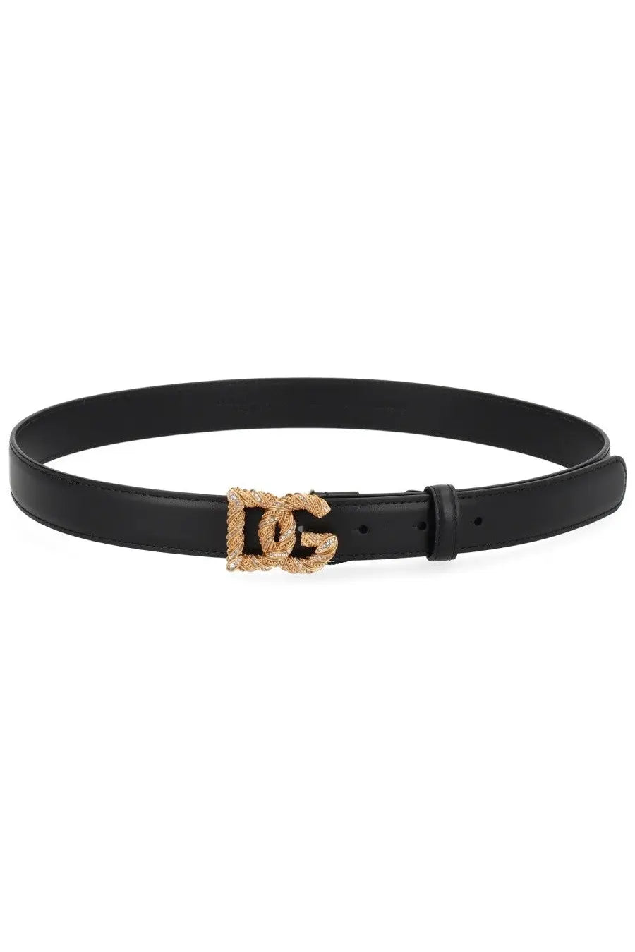 Dolce &amp; Gabbana Women's Leather Belt Black