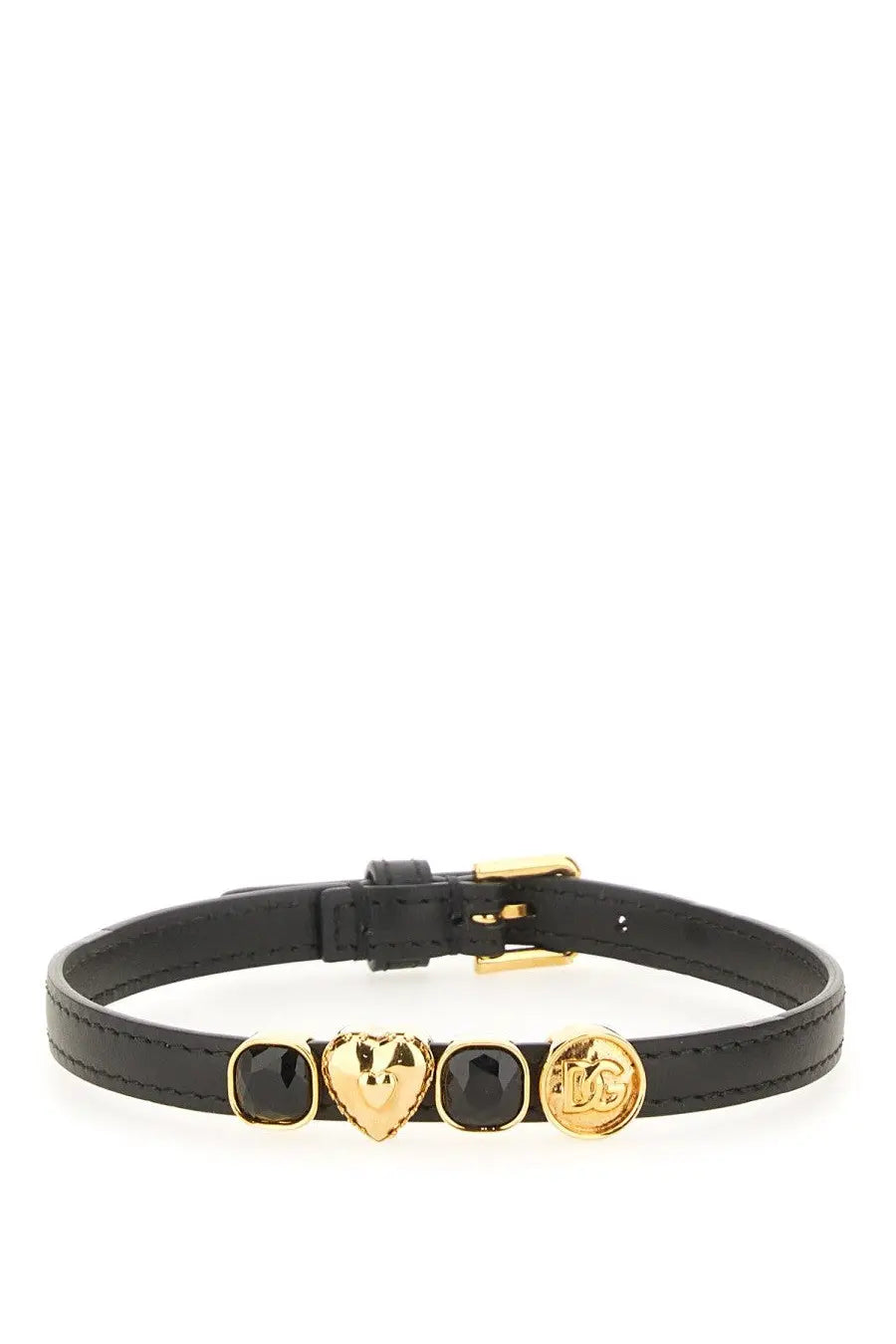 Dolce &amp; Gabbana Women's Leather Choker Black