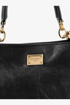 Dolce &amp; Gabbana Women's Vittoria Leather Shoulder Bag Black, view 5