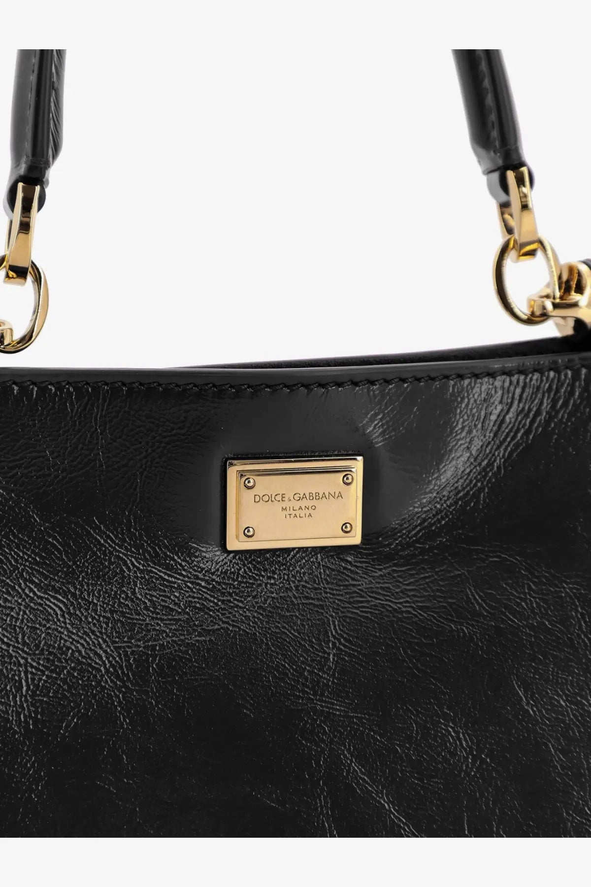 Dolce &amp; Gabbana Women's Vittoria Leather Shoulder Bag Black, view 5