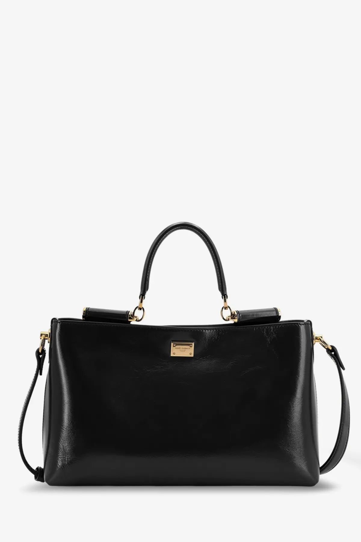 Dolce &amp; Gabbana Women's Vittoria Leather Shoulder Bag Black