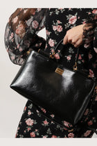 Dolce &amp; Gabbana Women's Vittoria Leather Shoulder Bag Black, view 2