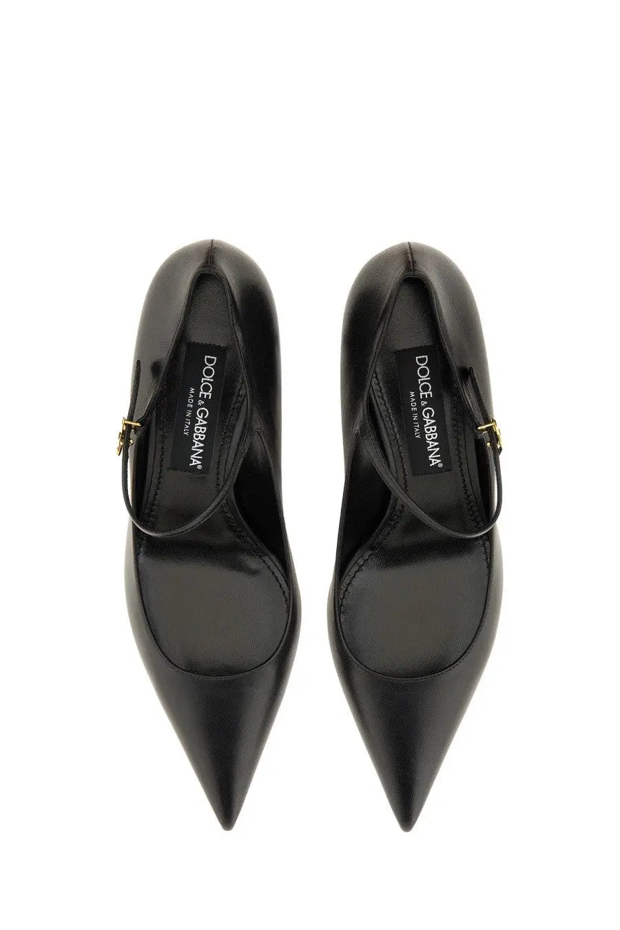 Dolce &amp; Gabbana Women's Leather Pumps Black, view 6