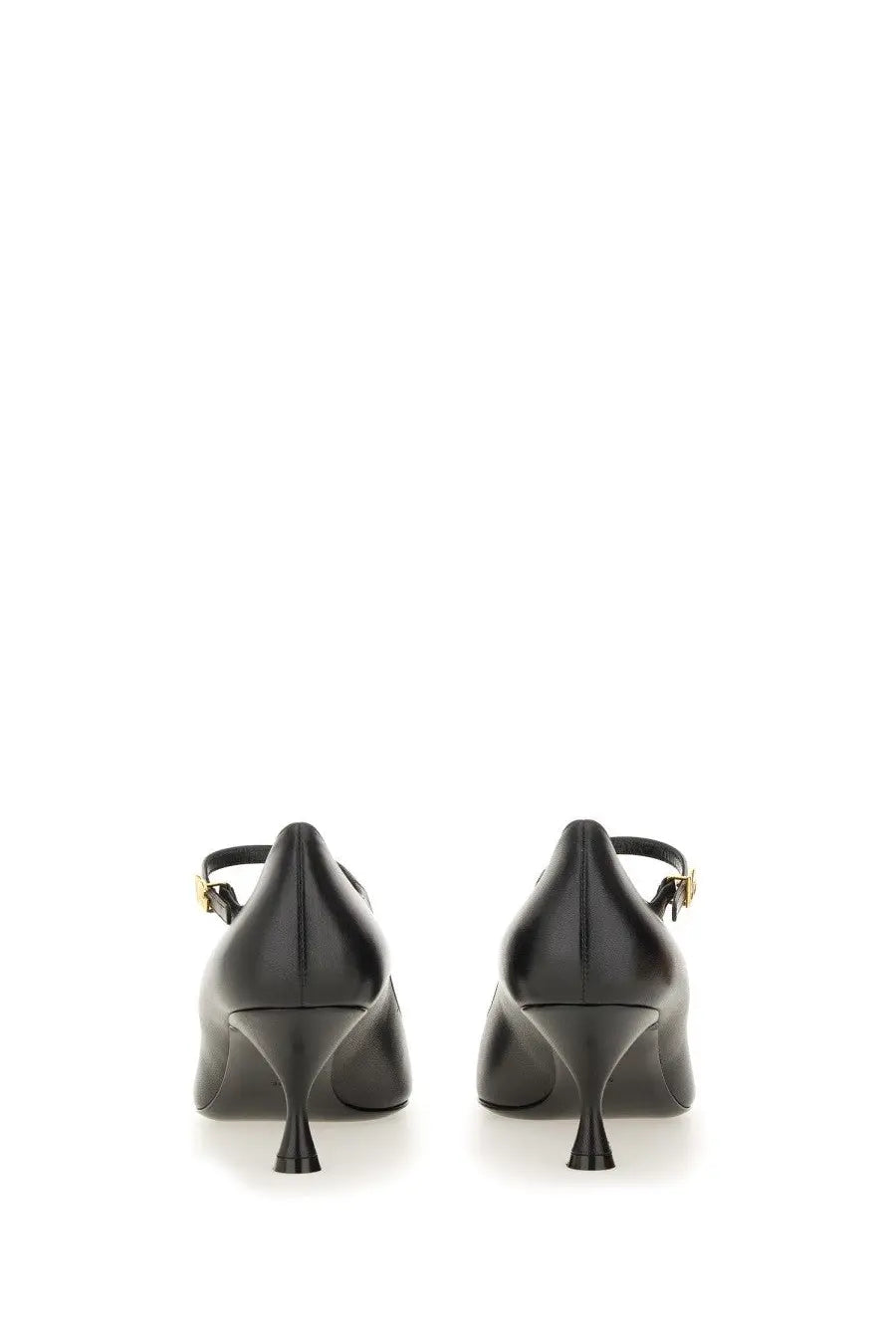 Dolce &amp; Gabbana Women's Leather Pumps Black, view 3