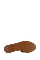Dolce &amp; Gabbana Women's Leather Slide Sandal Black, view 5