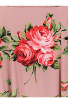 Dolce &amp; Gabbana Women's Long Silk Dress Pink, view 5
