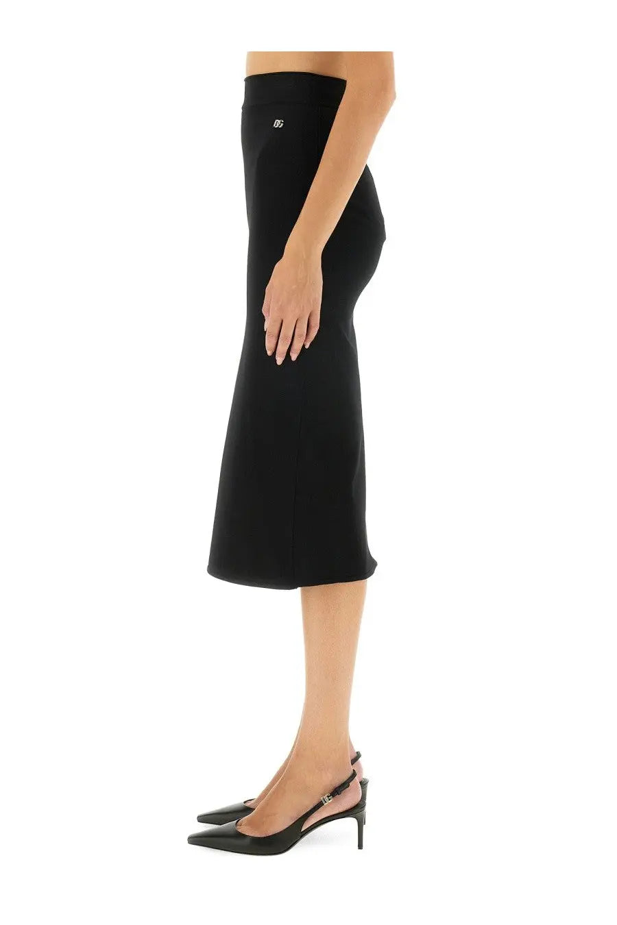 Dolce &amp; Gabbana Women's Longuette Skirt Black, view 4