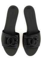 Dolce &amp; Gabbana Women's Slide Sandals Black, view 4