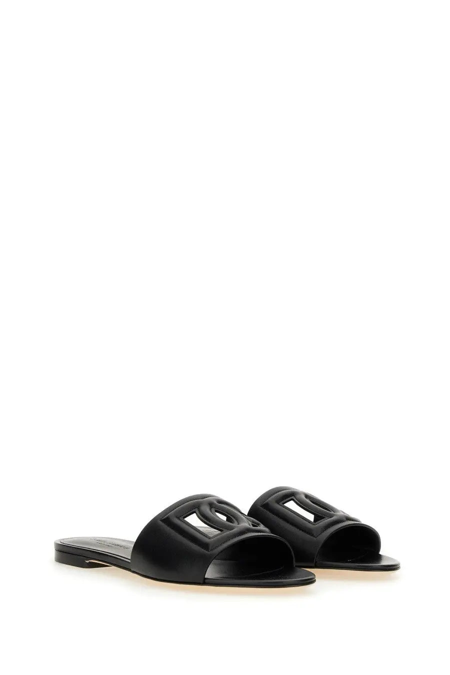 Dolce &amp; Gabbana Women's Slide Sandals Black, view 2