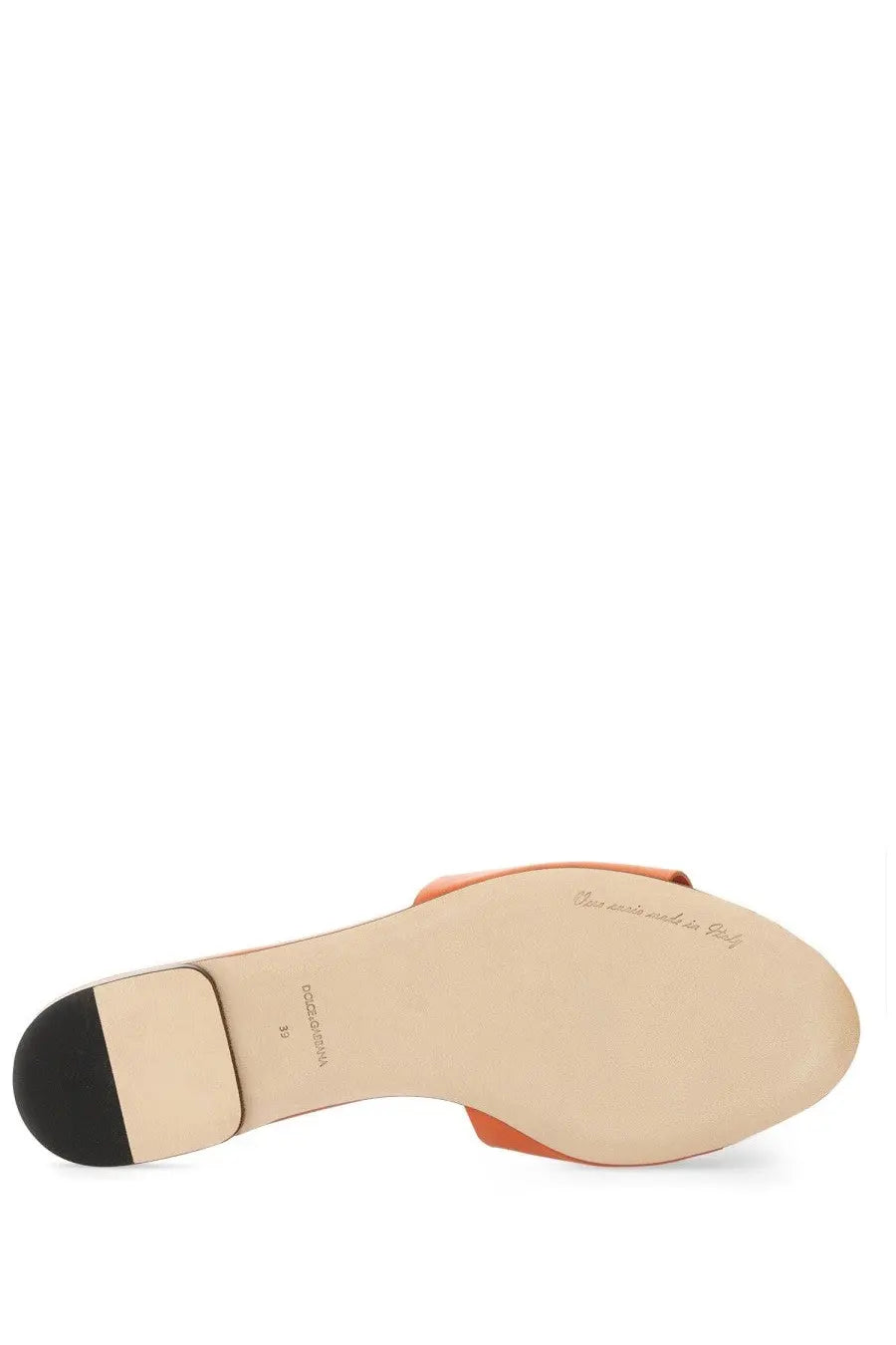 Dolce &amp; Gabbana Women's Slide Sandals Orange, view 5