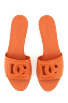 Dolce &amp; Gabbana Women's Slide Sandals Orange, view 6