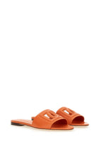 Dolce &amp; Gabbana Women's Slide Sandals Orange, view 2