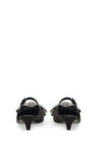 Dolce &amp; Gabbana Women's Satin Sling Back Black, view 5