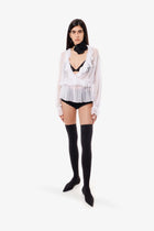 Dolce &amp; Gabbana Women's Silk Shirt White, view 2