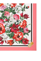 Dolce &amp; Gabbana Women's Silk Twill Floral Print Scarf Multicolor, view 2
