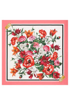 Dolce &amp; Gabbana Women's Silk Twill Floral Print Scarf Multicolor