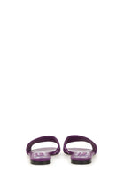 Dolce &amp; Gabbana Women's Slide Sandal Purple, view 3