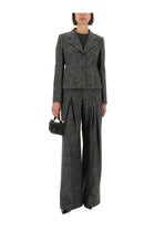 Dolce &amp; Gabbana Women's Striped Wool Pants Grey, view 2