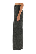 Dolce &amp; Gabbana Women's Striped Wool Pants Grey, view 4