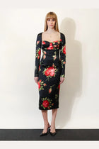 Dolce &amp; Gabbana Women's Viscose Dress Black, view 2