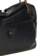 Vivienne Westwood Dolce Large Shoulder Bag Black, view 3