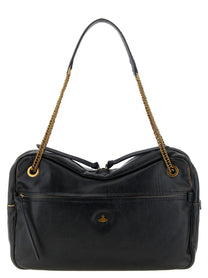 Vivienne Westwood Dolce Large Shoulder Bag Black