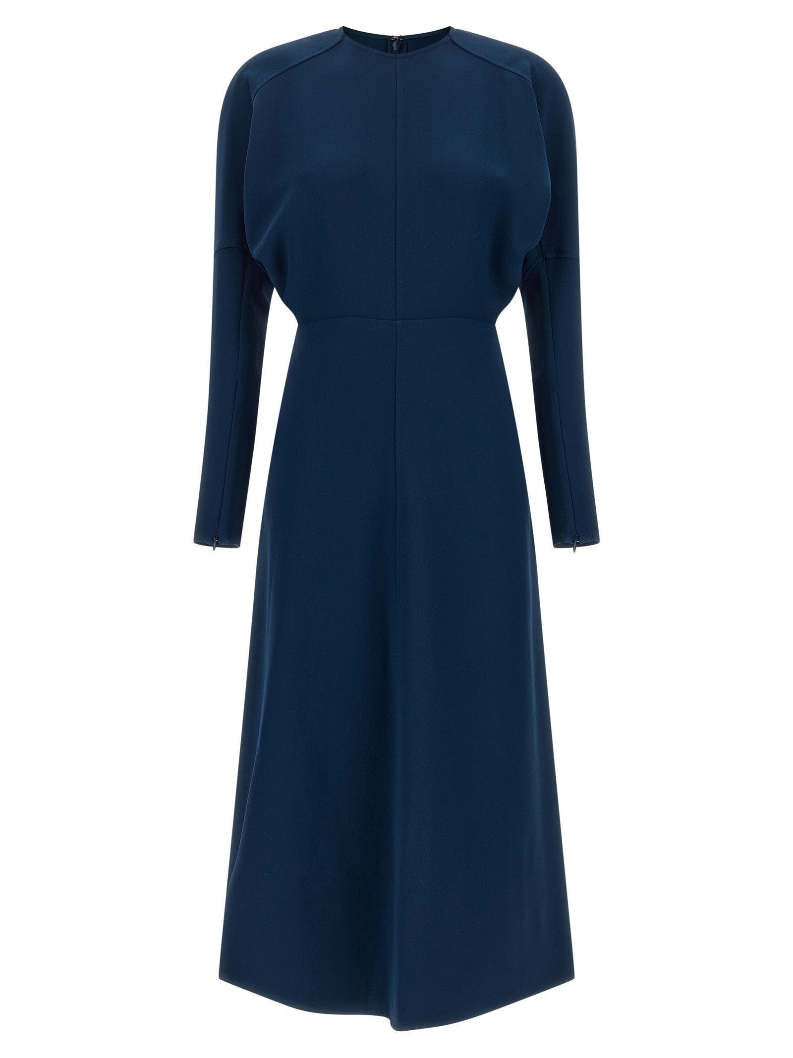 Victoria Beckham Dolman Dress Blue