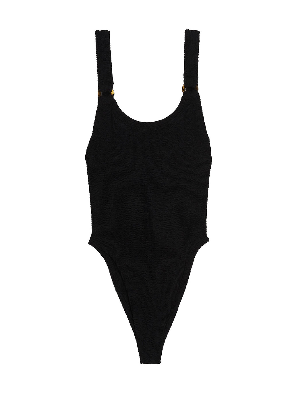 Hunza G Domino One Piece Swimsuit Black