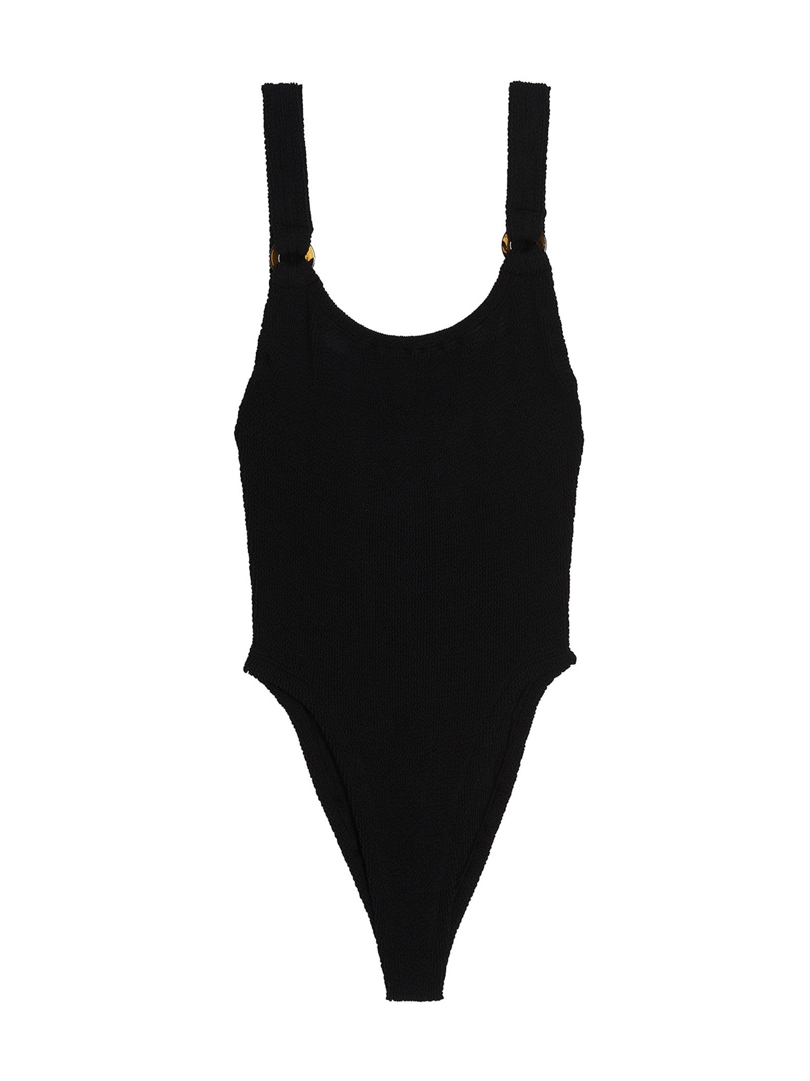 Hunza G Domino One Piece Swimsuit Black