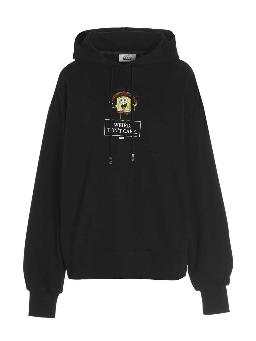 GCDS Dont Care Capsule Hoodie Black