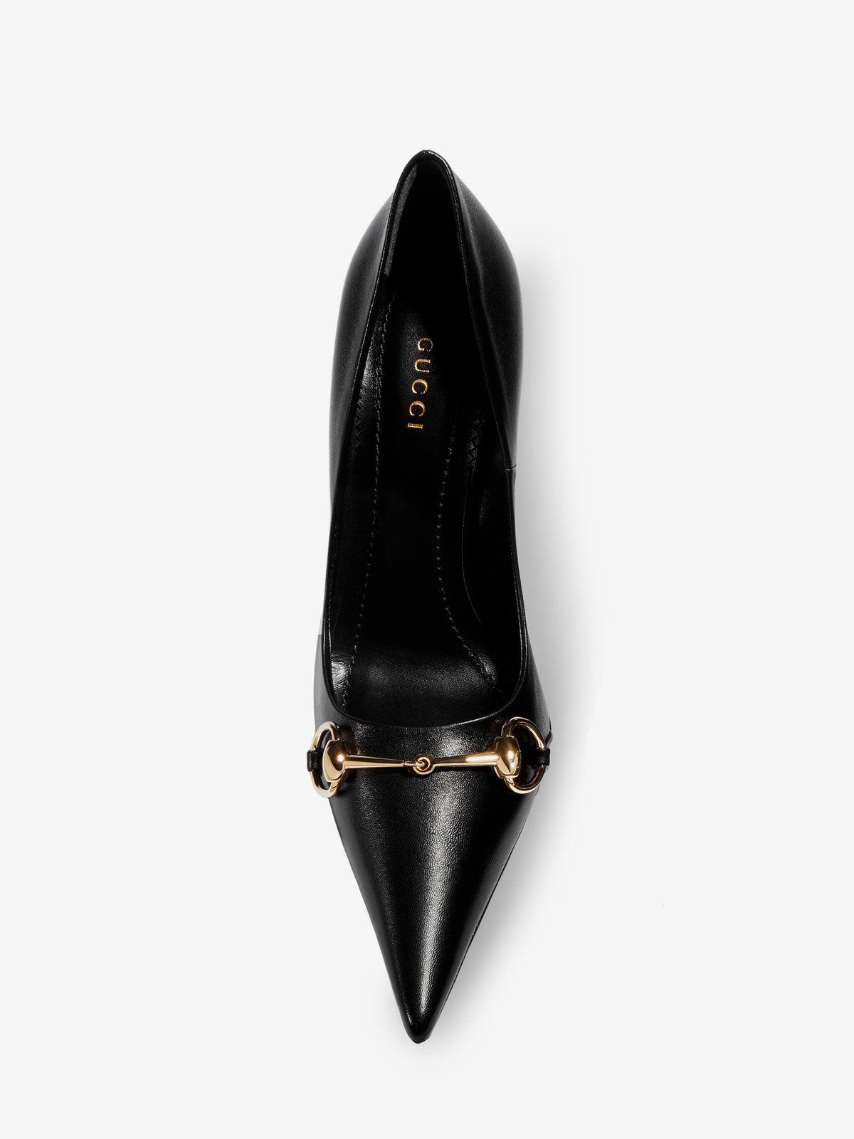 Gucci Women's Donna Leather Décolleté Black, view 4