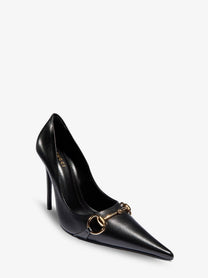Gucci Women's Donna Leather Décolleté Black, view 2