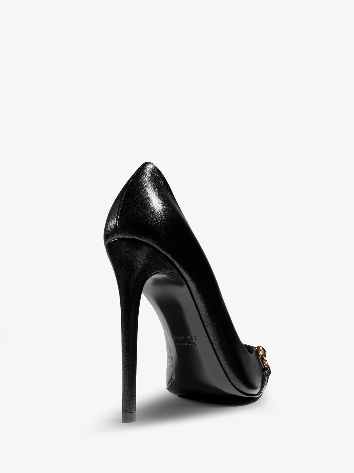 Gucci Women's Donna Leather Décolleté Black, view 3