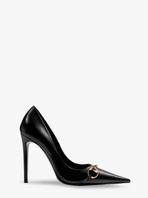 Gucci Women's Donna Leather Décolleté Black