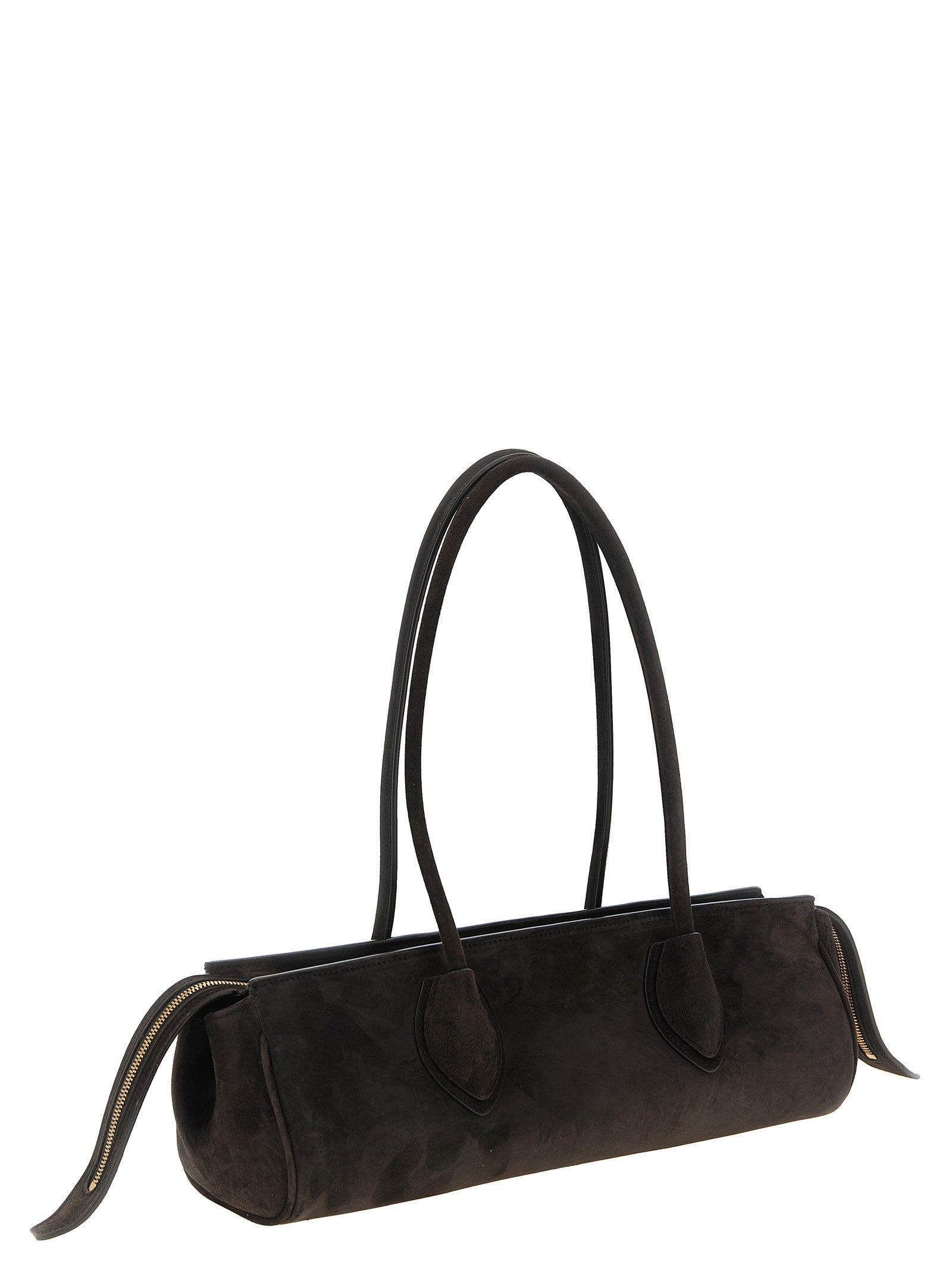 Khaite Donna Shoulder Bag Brown