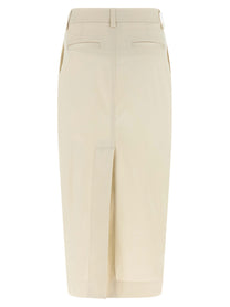 Thelatest Donna Skirt White